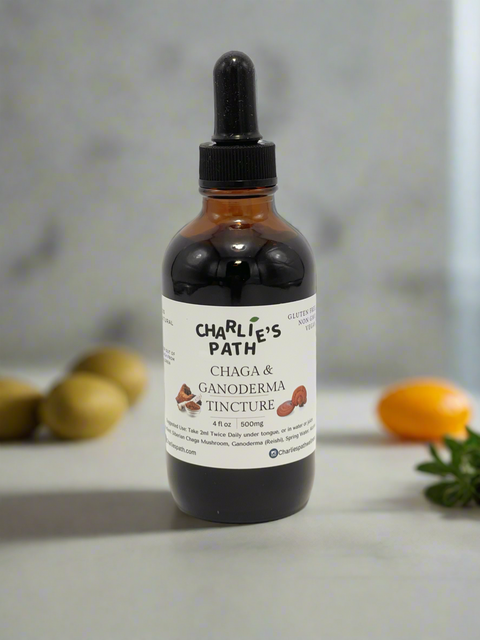 Chaga & Ganoderma Duo 4 fl oz(NO GLYCERIN)