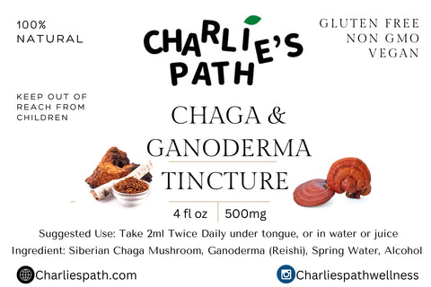 Chaga & Ganoderma Duo 4 fl oz(NO GLYCERIN)